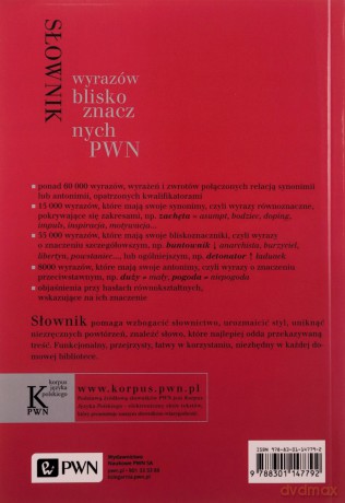 Słownik Wyrazów Bliskoznacznych /wyd.1/ - Opracowanie Zbiorowe [KSIĄŻKA]