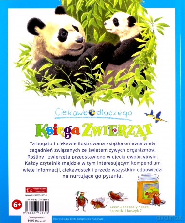 Ciekawe dlaczego. Księga zwierząt [KSIĄŻKA]