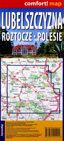 Comfort! map Lubelszczyzna.. 1:175 000