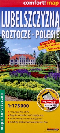 Comfort! map Lubelszczyzna.. 1:175 000