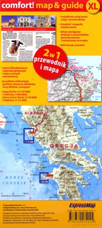 Comfort! map&guide XL Korfu i Zakintos 2w1 - Piotr Jabłoński [KSIĄŻKA]