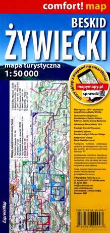Comfort!map Beskid Żywiecki 1:50 000