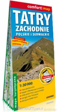 Comfort!map Tatry zachodnie Pol. i Słow.