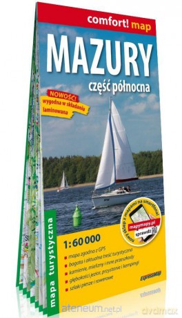 Comfort!mapMazury część północna 1:60 000 mapa