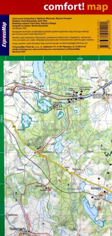 Comfort!mapMazury część północna 1:60 000 mapa