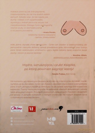 Cycki. Czuła biografia piersi - Corien van Zweden [KSIĄŻKA]