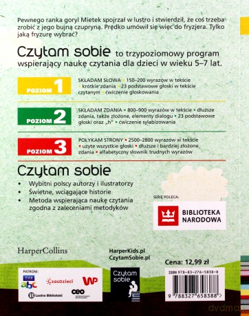 Czytam sobie. Goryl u fryzjera - Rafał Witek [KSIĄŻKA]