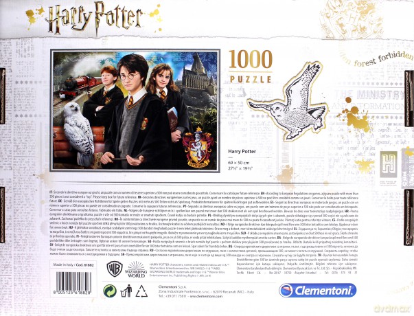 CLEMENTONI 1000 el. Brief Case Harry Potter [PUZZLE]