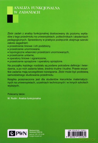 Analiza Funkcjonalna W Zadaniach - Stanisław Prus, Adam Stachura [KSIĄŻKA]
