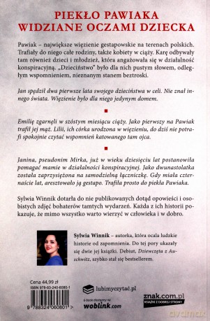 Dzieci z Pawiaka - Sylwia Winnik [KSIĄŻKA]