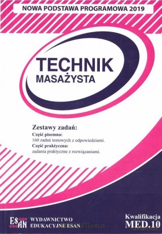 Egzamin zawodowy. Technik masażysta - Monika Gwardzik, Dominik Zakrzewski [KSIĄŻKA]