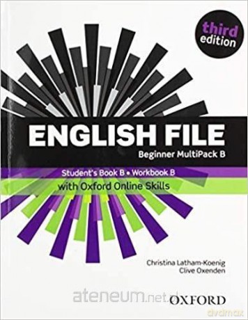 English File 3E Beginner Multipack B + online - Christina Latham-Koenig, Clive Oxenden [KSIĄŻKA]