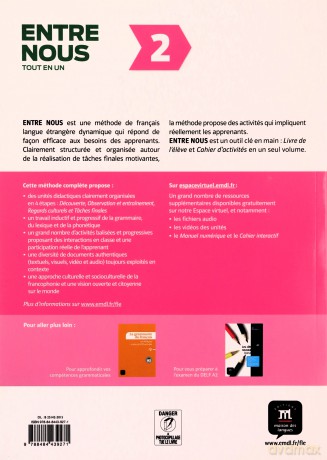 Entre nous 3 Podręcznik z ćwiczeniami [KSIĄŻKA]
