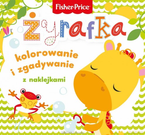 Fisher Price. Kolorowanka podłogowa. Żyrafka [KSIĄŻKA]