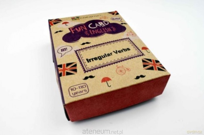 Fun Card English Irregular Verbs [KSIĄŻKA]