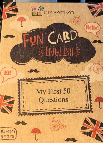 Fun Card English My First 50 Questions [KSIĄŻKA]