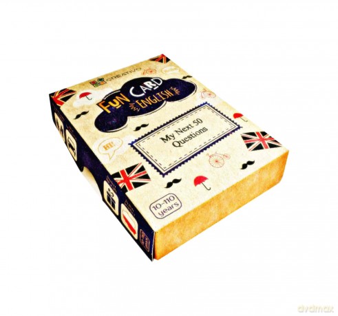 Fun Card English My Next 50 Questions [KSIĄŻKA]