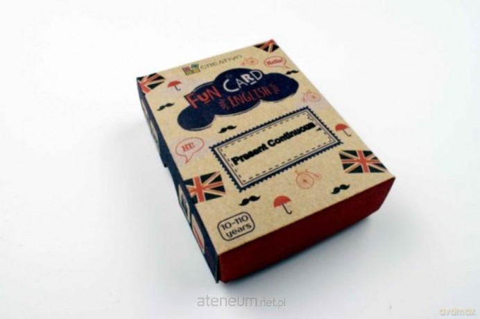 Fun Card English Present Continuous [KSIĄŻKA]