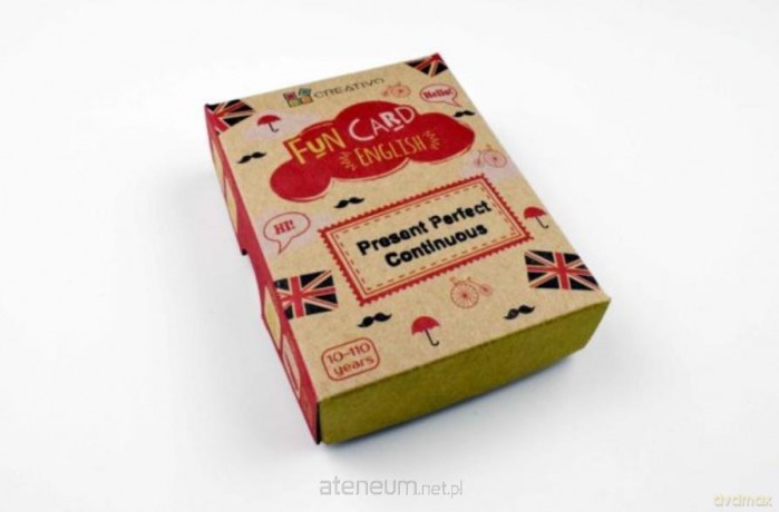 Fun Card English Present Perfect Continuous [KSIĄŻKA]