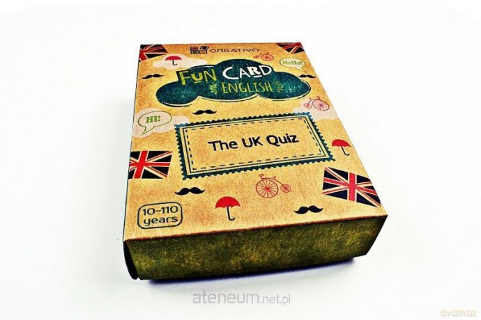 Fun Card English The UK Quiz [KSIĄŻKA]