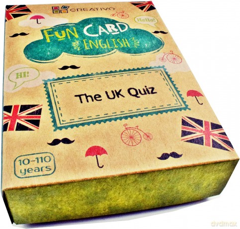 Fun Card English The UK Quiz [KSIĄŻKA]