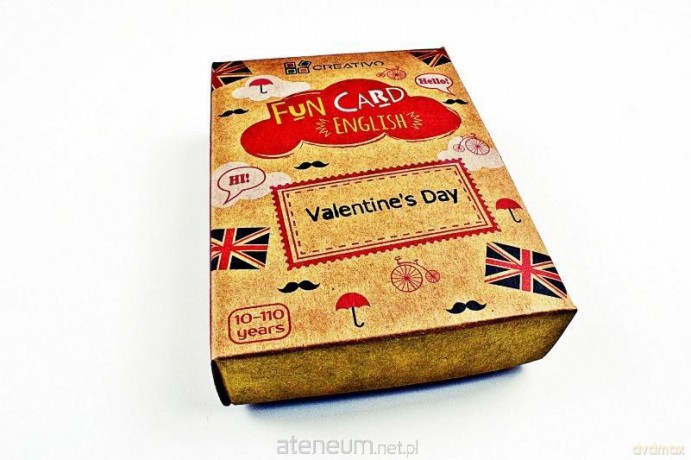 Fun Card English Valentine's Day [KSIĄŻKA]