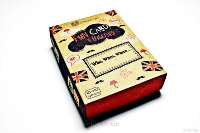 Fun Card English Who, When, Where... [KSIĄŻKA]