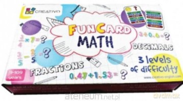 Fun Card Math (ułamki zwykłe, ułamki dziesiętne) [KSIĄŻKA]