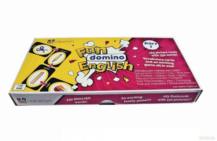 Fun English Domino part I [KSIĄŻKA]