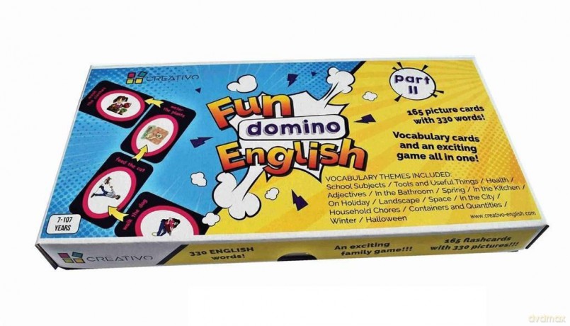 Fun English Domino part II [KSIĄŻKA]