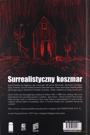 Gideon Falls (Tom 3) Droga krzyżowa - Jeff Lemire [KOMIKS]