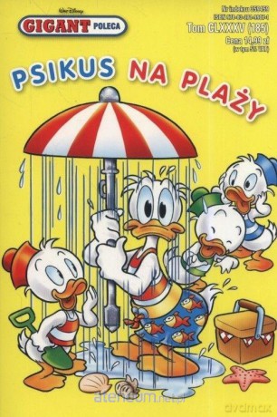 Gigant poleca 8/2015 Psikus na plaży [KOMIKS]