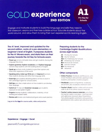 Gold Experience 2ed A1 podręcznik - Carolyn Barraclough, Rose Aravanis [KSIĄŻKA]