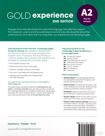 Gold Experience 2ed A2 Exam Practice - Sue Elliott [KSIĄŻKA]