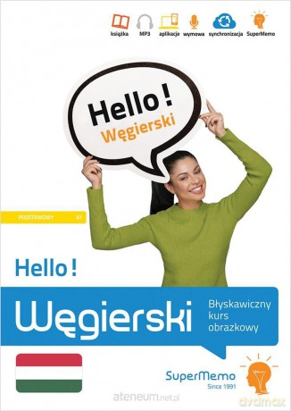 Hello! Węgierski. Błyskawiczny kurs obrazkowy A1 - Natalia Wajda [KSIĄŻKA]