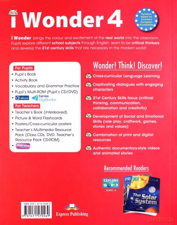I Wonder 4 PB + ieBook - Jenny Dooley, Bob Obee [KSIĄŻKA]