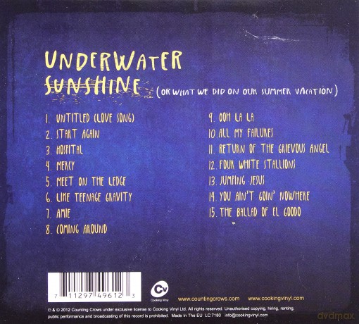 Counting Crows: Underwater Sunshine (digipack) [CD]