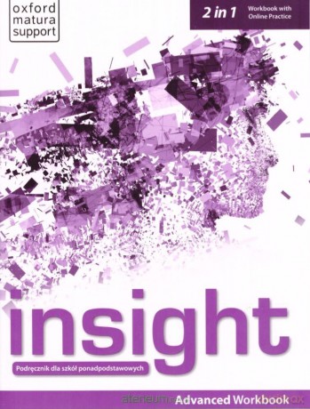 Insight Advanced ćwiczenie + online practice [KSIĄŻKA]