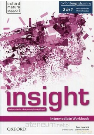 Insight Intermediate ćwiczenie + online practice [KSIĄŻKA]