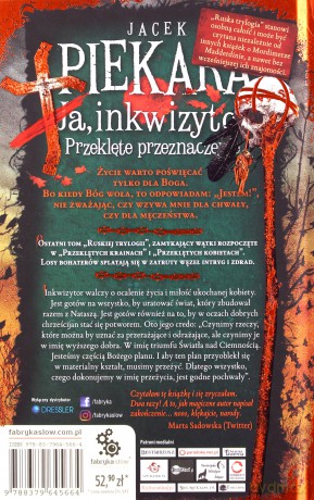 Ja, inkwizytor. Przeklęte przeznaczenie - Jacek Piekara [KSIĄŻKA]