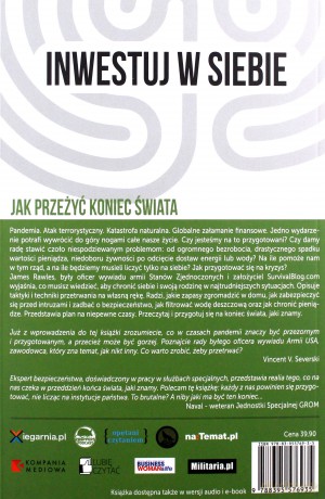 Jak przeżyć koniec świata. Plan na niepewne czasy - James Wesley, Rawles [KSIĄŻKA]