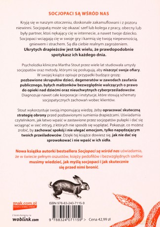 Jak skutecznie bronić się przed socjopatami - Martha Stout [KSIĄŻKA]