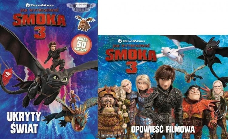 Jak wytresować smoka. Zestaw 3 książek cz. 2 [KSIĄŻKA]