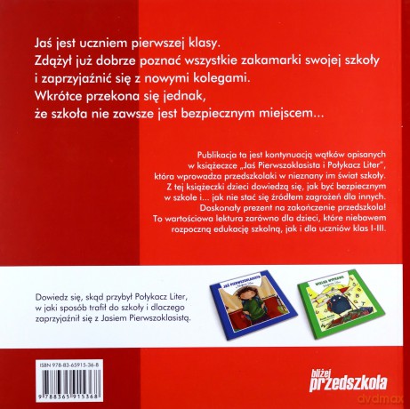 Jaś Pierwszoklasista ratuje Połykacza Liter - Dorota Smoleń [KSIĄŻKA]