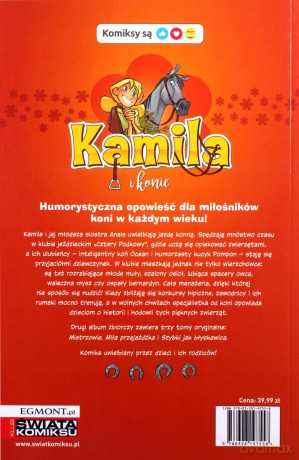 Kamila i Konie (Tom 2) Mistrzowie - Lili Msange [KOMIKS]
