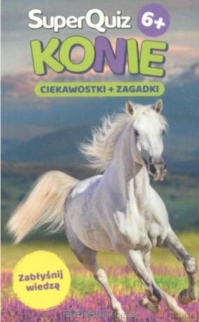 Kapitan Nauka SuperQuiz Konie [KSIĄŻKA]