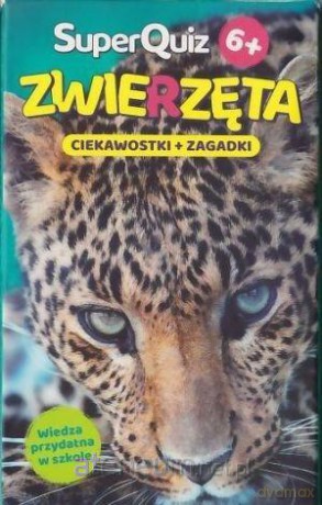Kapitan Nauka SuperQuiz Zwierzęta [KSIĄŻKA]