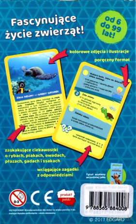 Kapitan Nauka SuperQuiz Zwierzęta [KSIĄŻKA]