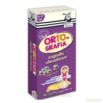 Kapitan Nauka. Zagadki... Ortografia 6-9 lat [KSIĄŻKA]