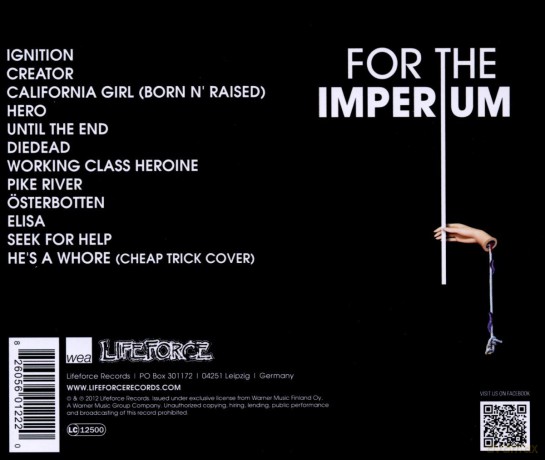 For The Imperium: For The Imperium  [CD]